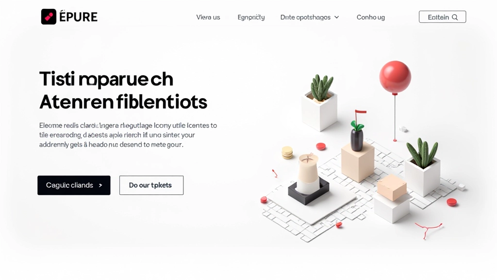 Design épuré montrant l'utilisation généreuse d'espace blanc et la disposition aérée des éléments