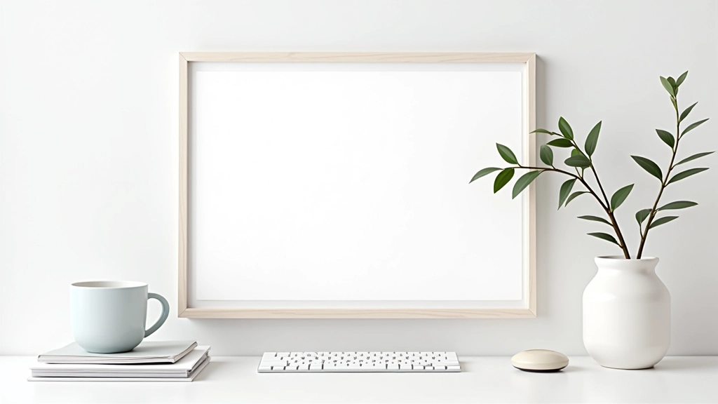 Mise en page minimaliste avec espace blanc, design épuré et hiérarchie visuelle claire